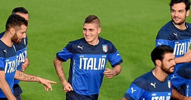 Verratti y Barzagli dejan la concentración de Italia por lesión