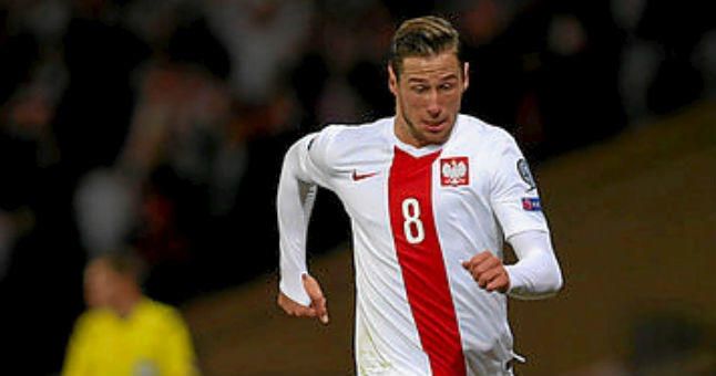 El rodaje de Krychowiak con Polonia