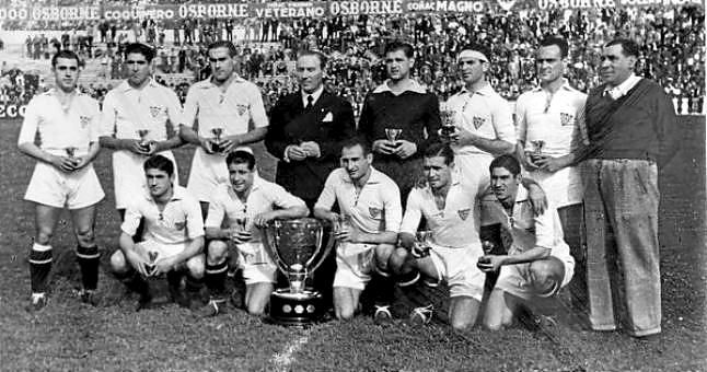 Se cumplen 70 años de la primera y única liga del Sevilla