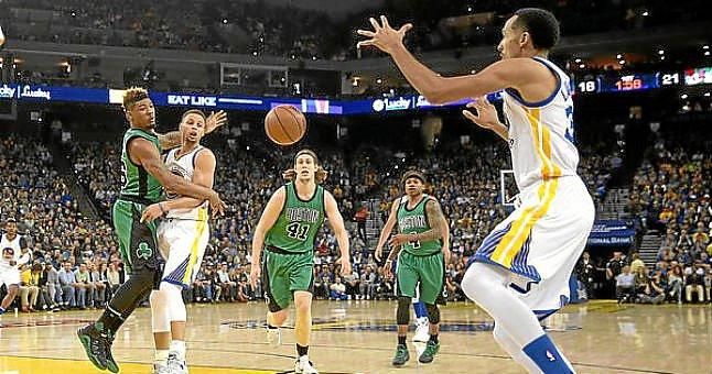 Los Celtics acaban con la racha triunfal de los Warriors en casa