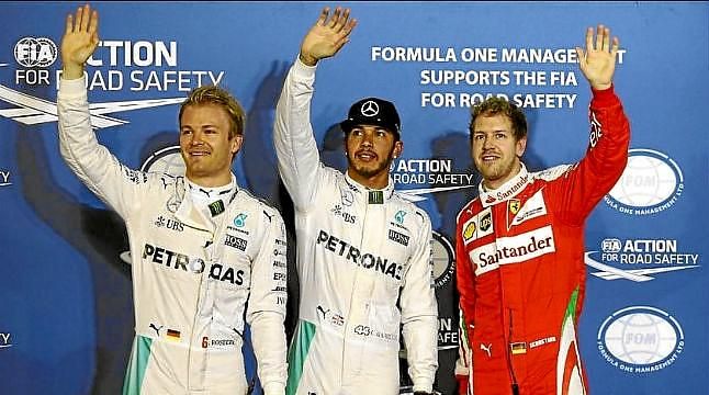 Hamilton le arrebata a Rosberg la pole y Sainz saldrá undécimo