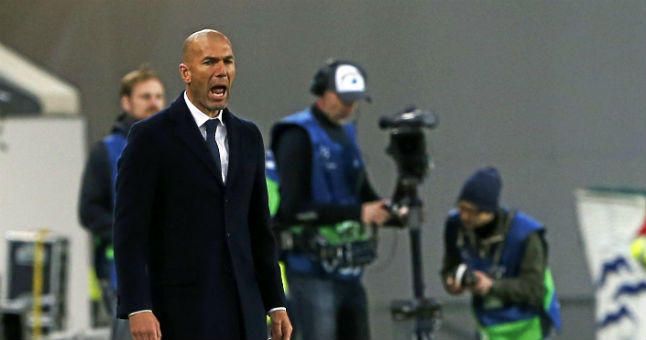 Zidane: "No estoy contento con el partido"