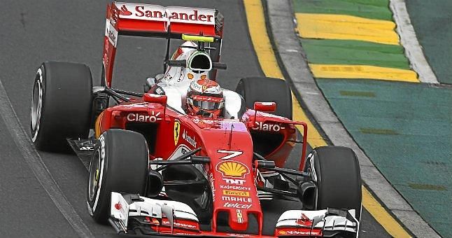 Räikkönen es el más rápido en segundo entrenamiento libre; Alonso undécimo