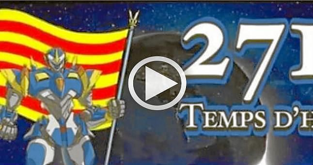 La Generalitat promociona la independencia con cromos