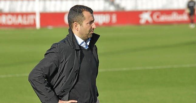 Diego Martínez: "Estamos a un punto de certificar el 'play off' de ascenso"