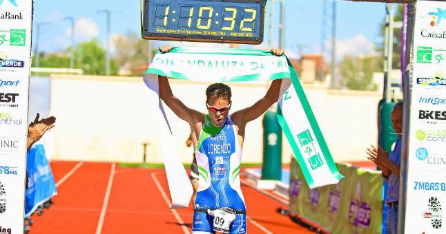 Sergio Lorenzo y Almudena Rodríguez se imponen en el IV Duatlón