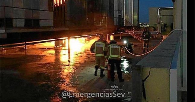Otro gran incendio en Los Arcos, tres años después