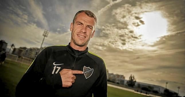 Duda: "Espero poder seguir disfrutando del Málaga"