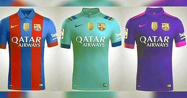 Las nuevas camisetas del Barcelona, sin publicidad