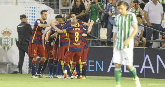 Betis 0-2 Barcelona: Sin respuesta ante la adversidad