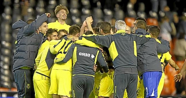 Valencia 0-2 Villarreal: Los amarillos, a la Champions