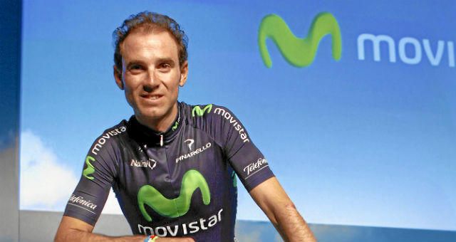 Valverde, jefe de filas de Movistar en el Giro