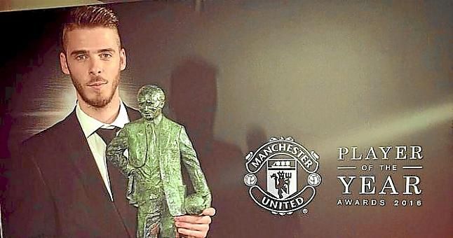 De Gea gana el premio a mejor jugador del United