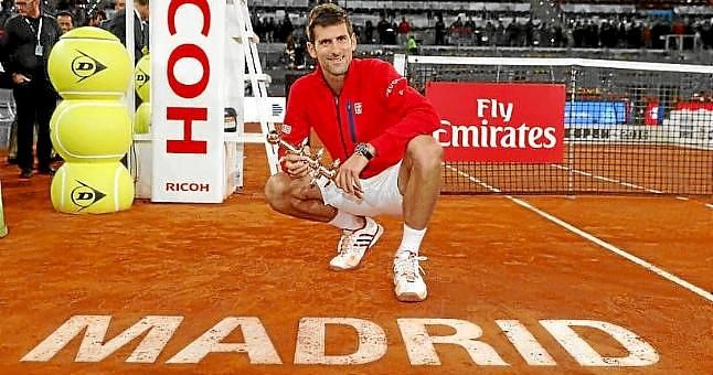 Djokovic gana en Madrid por segunda vez
