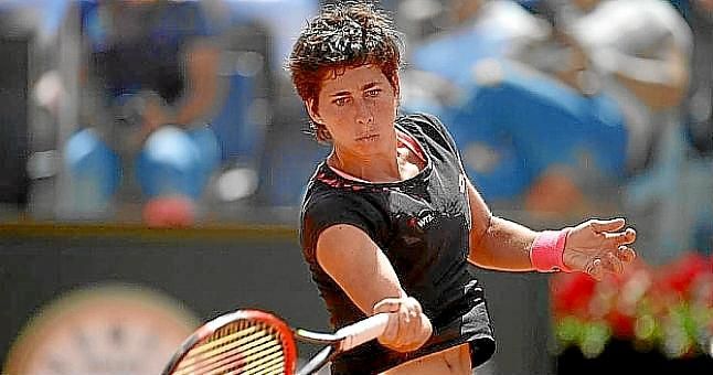 Carla Suárez Navarro pasa a la tercera ronda del torneo de Roma