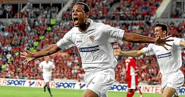 Luis Fabiano: "El primero de muchos que gané con el Sevilla"