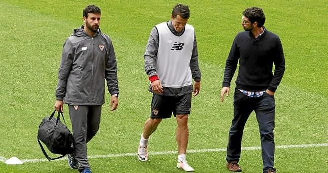 Konoplyanka deja la sesión por un fuerte golpe