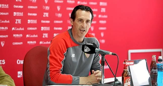 Emery: "Las dos finales son ahora mismo lo más importante"
