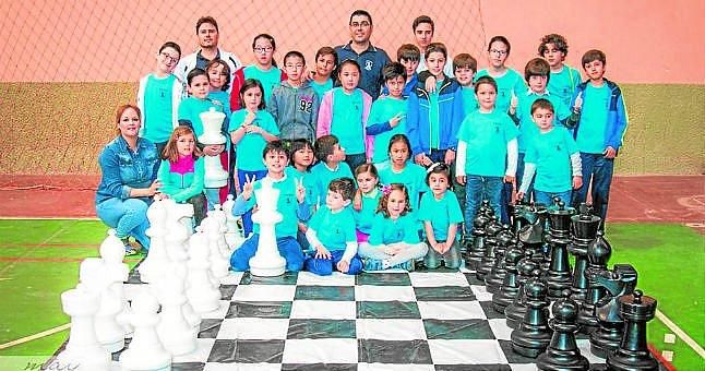 Jornada de ajedrez con éxito completo