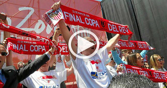 El emocionante discurso de Pepe Castro en la 'fan zone' de Madrid