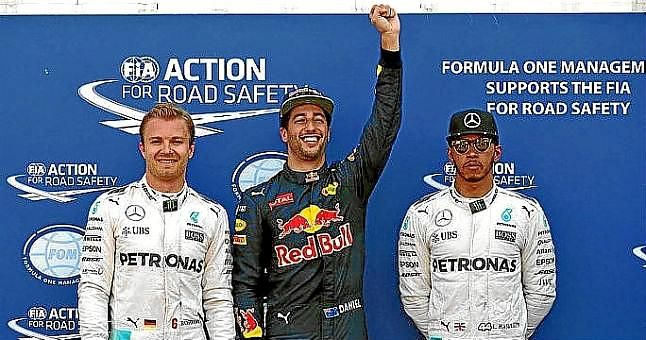 Ricciardo logra su primera 'pole' en Mónaco