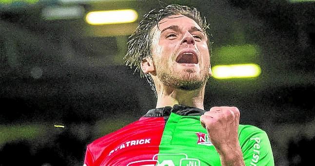 Christian Santos, el preferido en el Betis, no tiene ninguna prisa