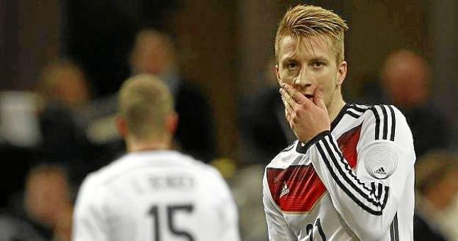 Reus se queda fuera de la lista definitiva de Alemania