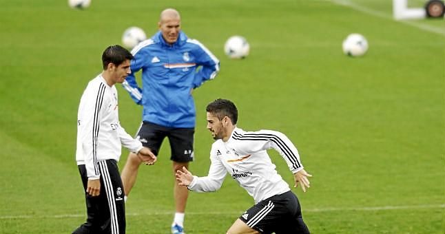 Zidane: "Isco es un jugador del Real Madrid, y no se mueve"