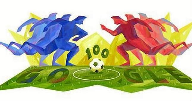 Google dedica un Doodle a la Copa de América Centenario