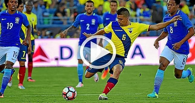Brasil no pasa del empate ante Ecuador en su estreno