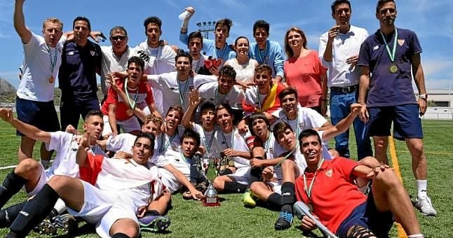 El Sevilla vence al Betis y se proclama campeón de Andalucía en cadetes