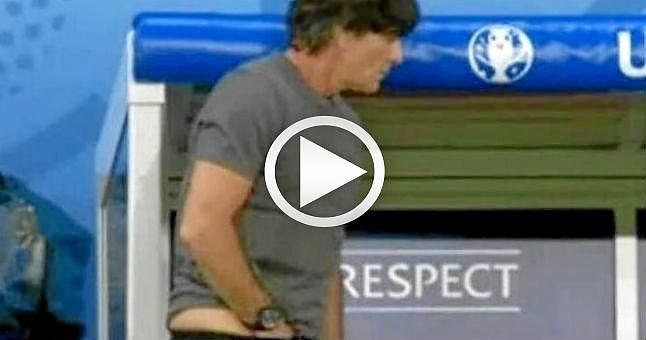 El comprometedor gesto de Löw que se ha hecho viral