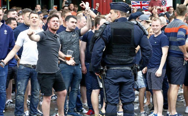 Francia ha detenido a 323 hinchas violentos desde el inicio de la Eurocopa