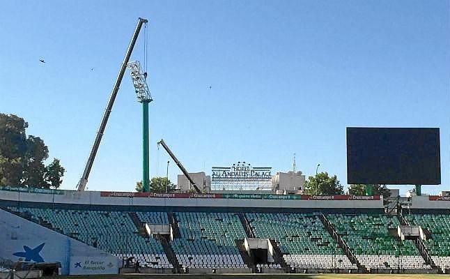Comienzan los trabajos previos a la demolición de Gol Sur