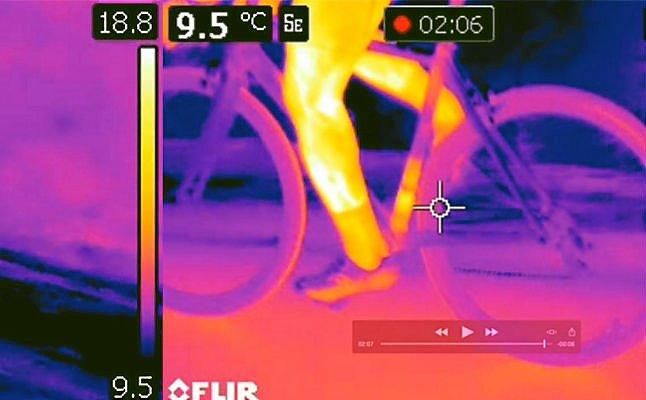 El Tour dispondrá de cámaras térmicas para detectar motores en las bicicletas