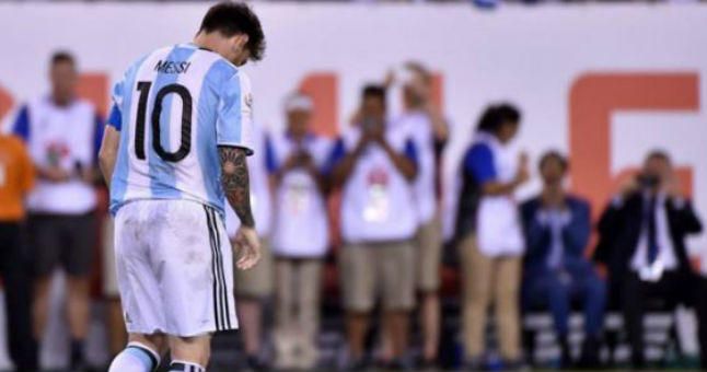 Messi anuncia su adiós a la selección Argentina