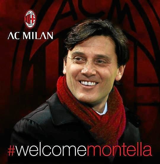 Montella, nuevo técnico del Milan hasta 2018