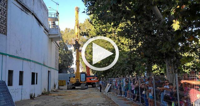 Derribo del Gol Sur del Villamarín, pistoletazo de un proyecto de 15 millones