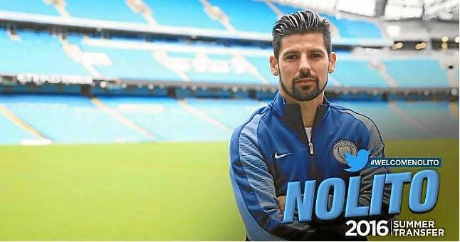 Nolito, nuevo jugador del Manchester City
