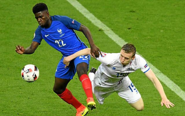 La gran noche de 'Big Sam' Umtiti