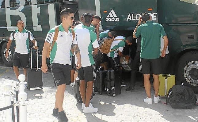 El Betis ya está en Marbella para el primer stage de pretemporada
