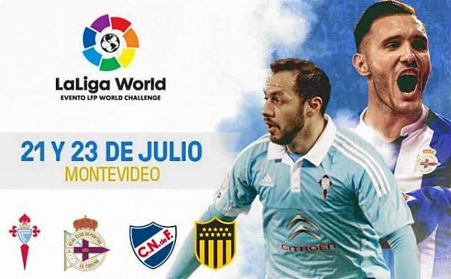 El Deportivo viajará a Uruguay y se medirá al Celta en 'La Liga World'