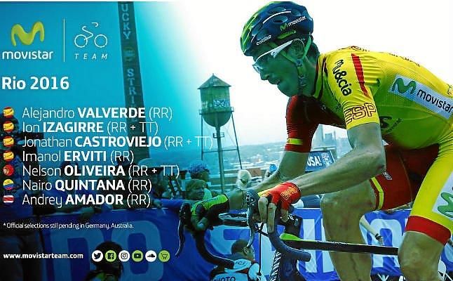 Valverde: "Llevaremos un gran equipo a Río"