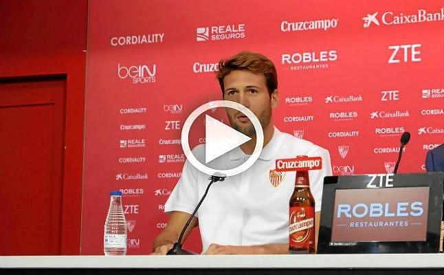 Vázquez: "No dudé ni un minuto en venir al Sevilla"