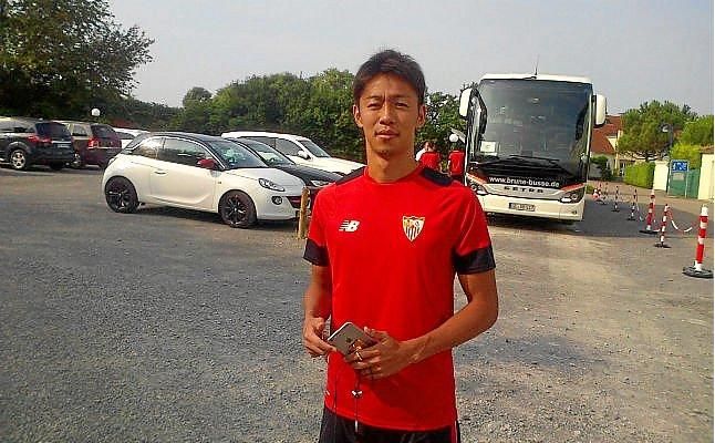 Kiyotake entrena junto a sus compañeros en Alemania