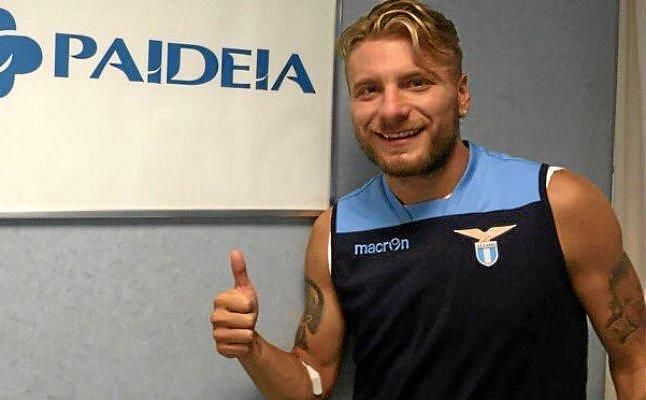 Immobile: "Estoy muy contento, la Lazio era mi primera opción"