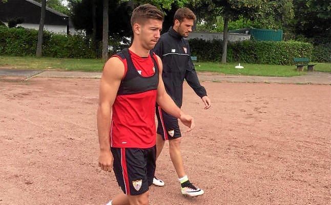 Vietto, con permiso del Atlético, se entrena con el Sevilla