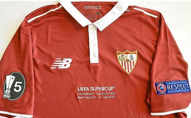 'La Quinta', novedad en el diseño de la camiseta del Sevilla para la Supercopa