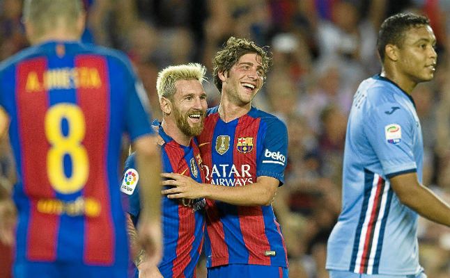 Messi asusta antes de la Supercopa