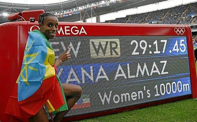 Ayana, primer oro y nuevo récord mundial de 10.000 con 29:17.45